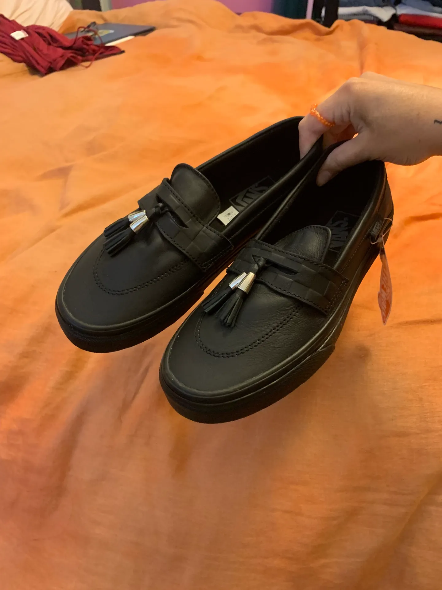 Vans NWT Leather Loafers - Image 2