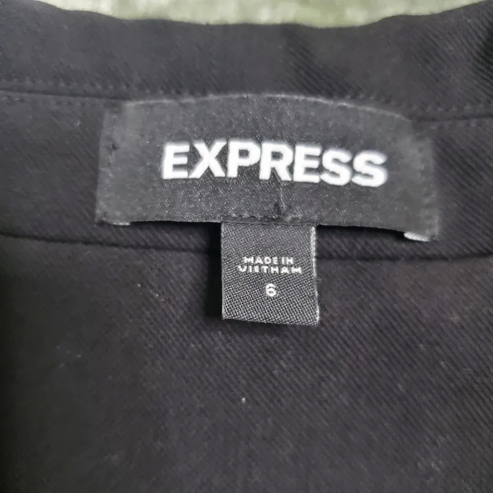 Express Black Single Button Blazer - Image 3