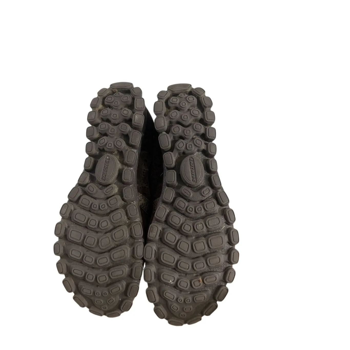 Skechers EZ Flex Slip On Sneakers 8.5 Brown Suede Memory Foam Insole Leather - Image 10