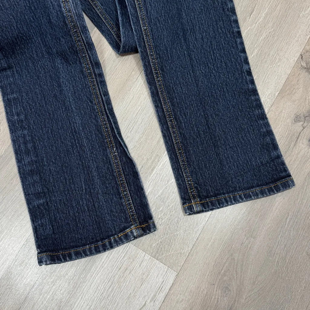 SO Juniors Y2K Vintage Low Rise Straight Leg Skinny Jeans Blue Size 3 - Image 5