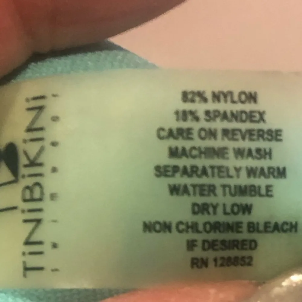 🔵 SALE 3/$25 TINIBIKINI BOHO BOTTOM TEAL PINK M - Image 6