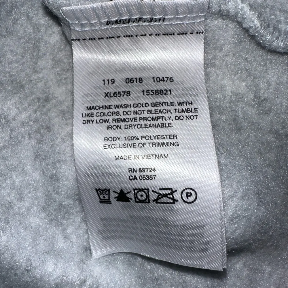 Columbia Womens Fleece Jacket Small Gray Full Zip with Pockets NWOT - Image 4