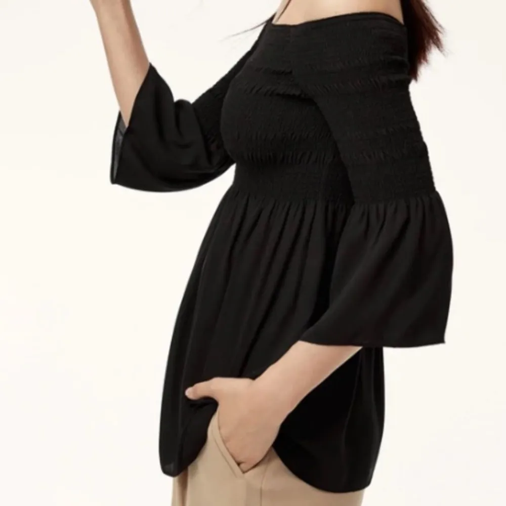 EUC Aritzia Babaton Grantland Top Dusty Pink Size Small - Image 3