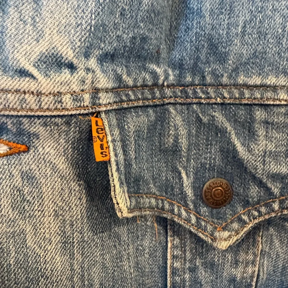 Levi's Levi’s 1970s Orange Tab Denim Jacket - Image 3