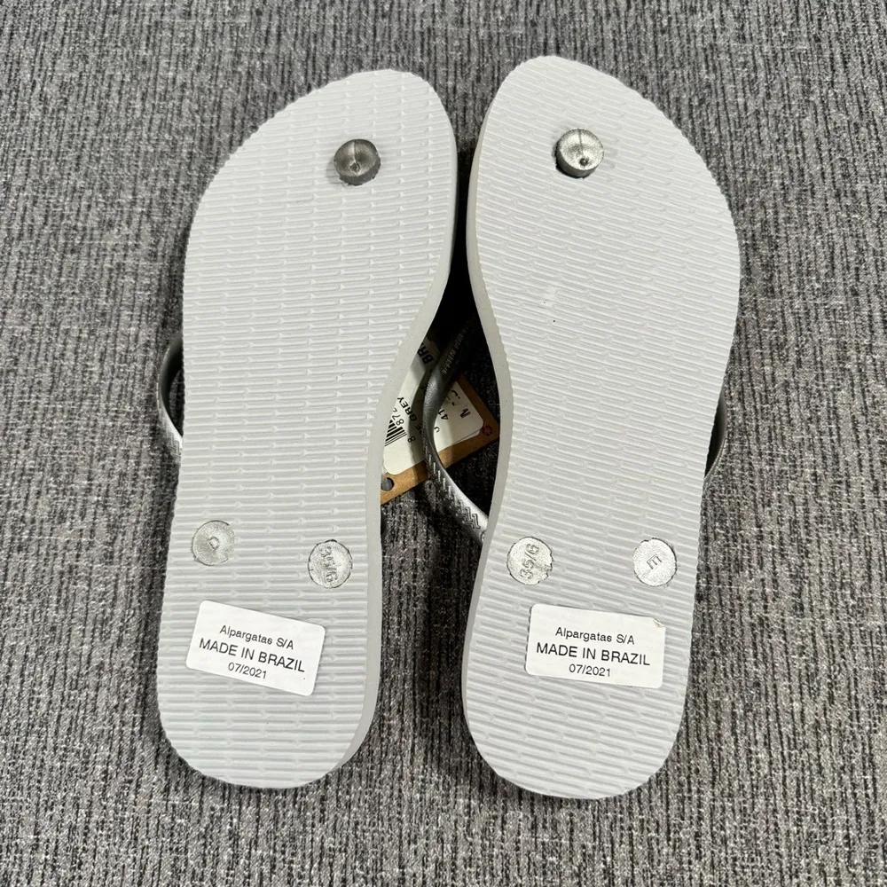 Havaianas Ice Gray Flip Flops - Image 12