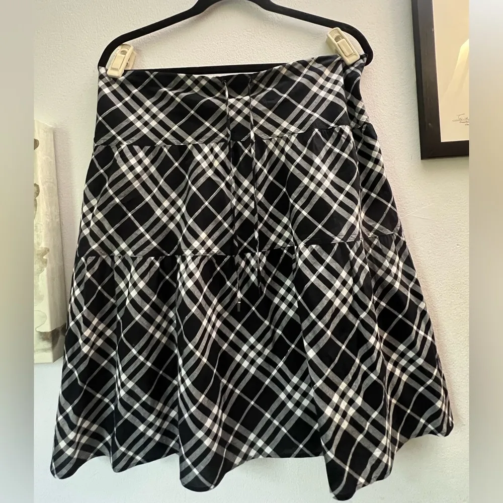 Burberry London Check Plaid cotton Skirt Size EU 40 (US-M-L) - Image 3