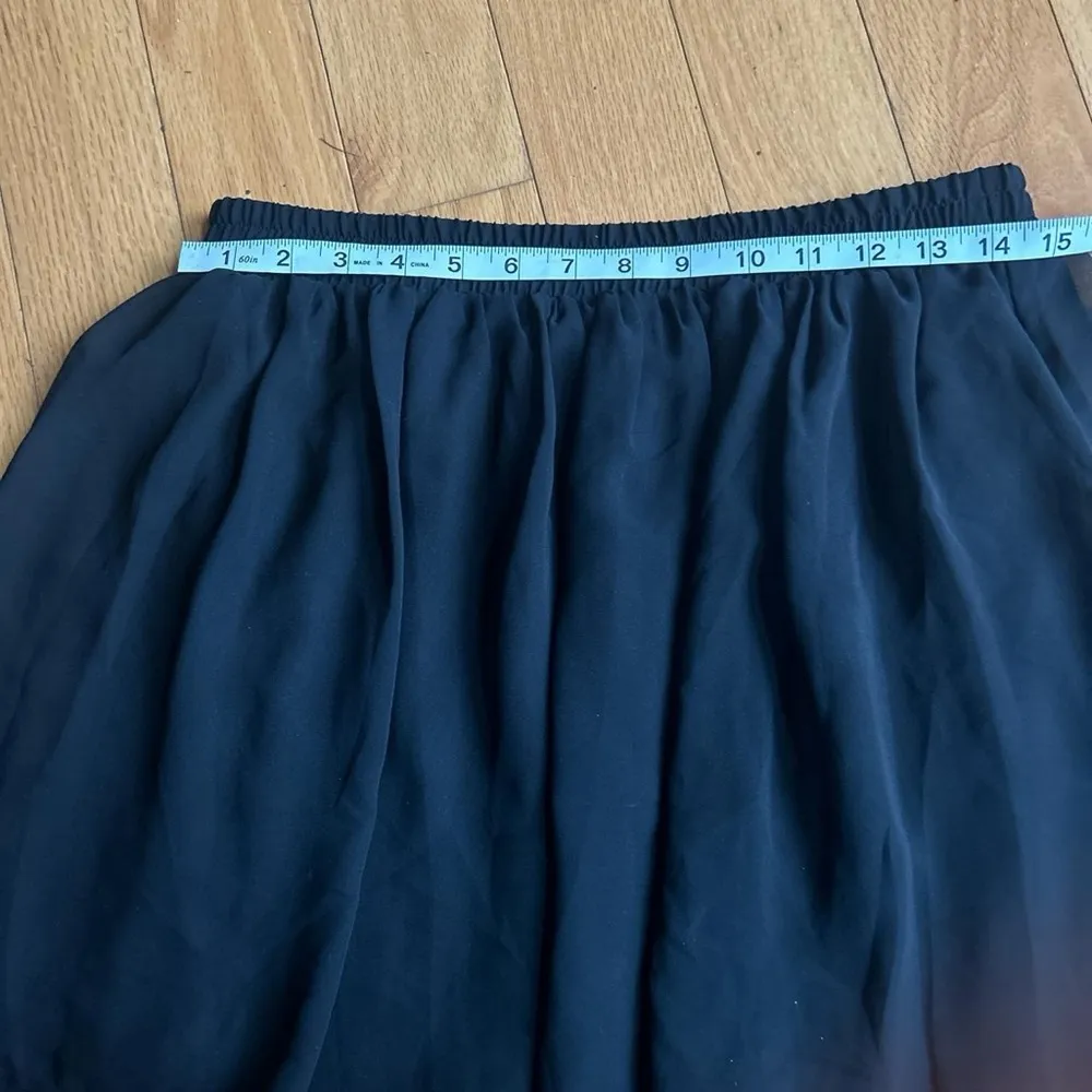 Forever 21 Black Sheer Mini Skirt - Image 2