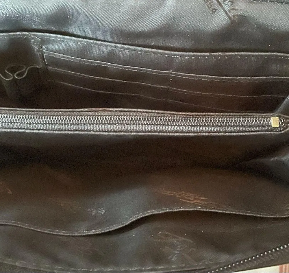 Fossil leather handbag - Image 6