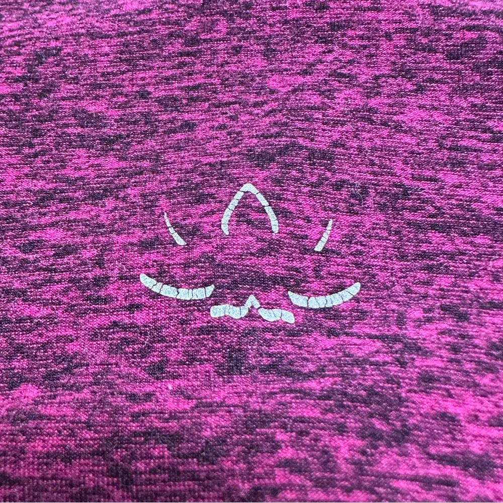 Spacedye Take Me Higher Legging - Heather Black Plumberry Size Small - Image 9