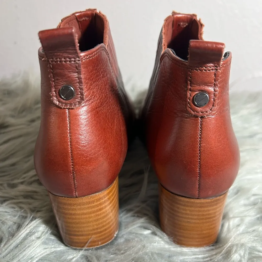 Ecco ECCO Women's Shape 45 Pointy Boots Elegant Burgundy Ankle Boots Size 38 Red - Image 6