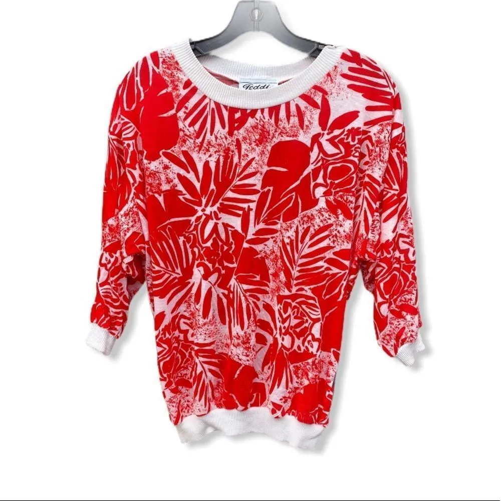 Vintage Teddi of California Shirt Red Size M - Image 7