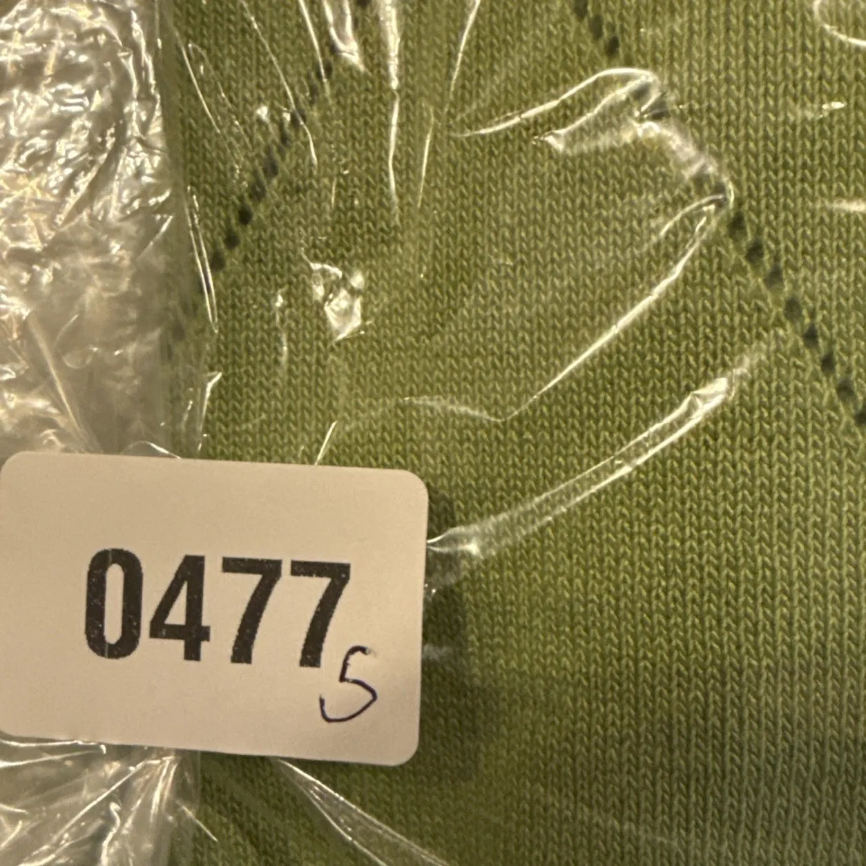 Womens Large Avocado Green Polo Collar Diamond Knit Pullover Sweater Tennis - Image 6