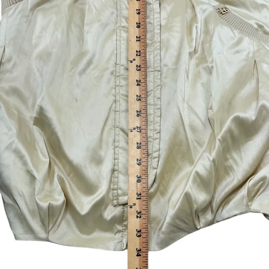 Egoist Japanese Parka Jacket Sz‎ S Champagne Maximalism Avant Garde Dopamine Gold - Image 11