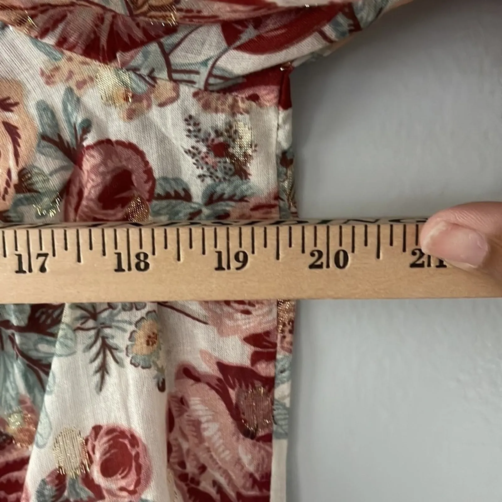 Rebecca Taylor Women's Floral Top  La Vie Lucciene Size S Business Casual Travel - Image 8