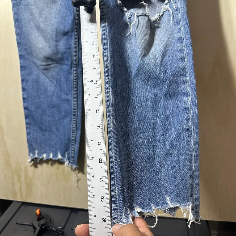 Rag & Bone Women’s Size 28 Classic Blue Denim Jeans. Dre Low-Rise Slim Boyfriend - Image 6