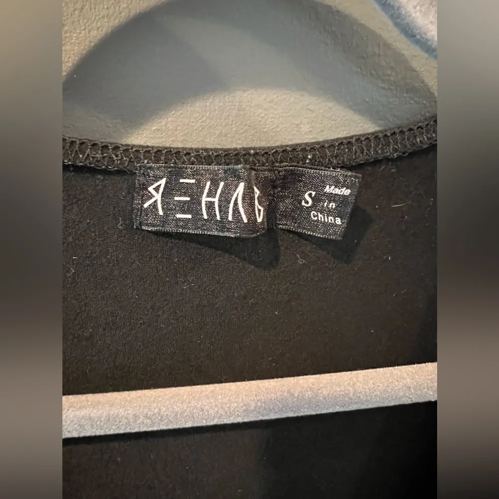 Black Nasty Gal Deep V Cut Bodysuit, Small - Image 3