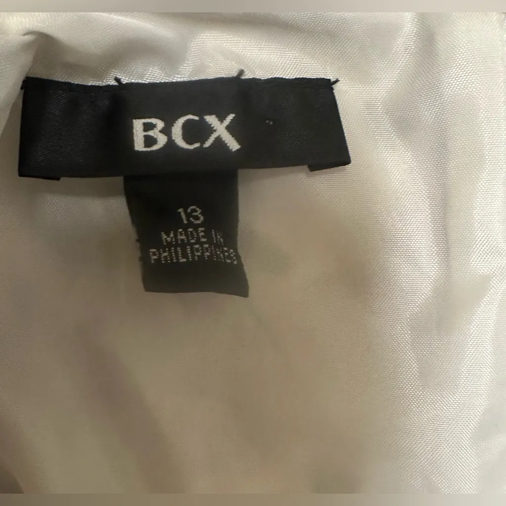 BCX Purple Pleated A-line Sundress for Wedding Guest - Image 3