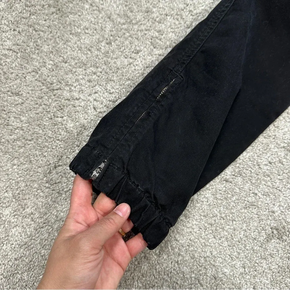 Nili Lotan Cropped French Military Pants in Carbon Black Size 2 - Image 10