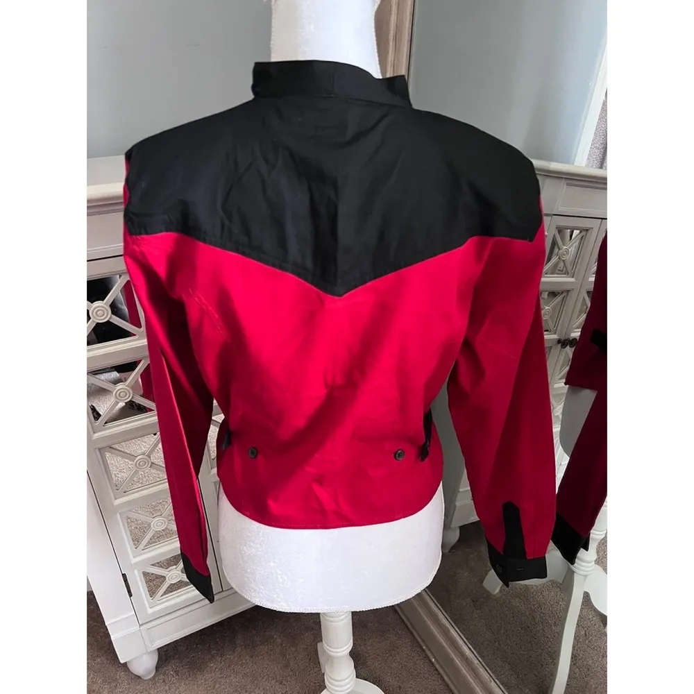 Southwest Canyon Vintage Western Rodeo Button Down Women’s Shirt Medium - Image 5