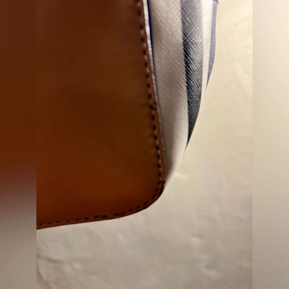 KATE SPADE Eden Street Margareta Stripe Saffiano Leather XL tote- gorgeous bag - Image 7