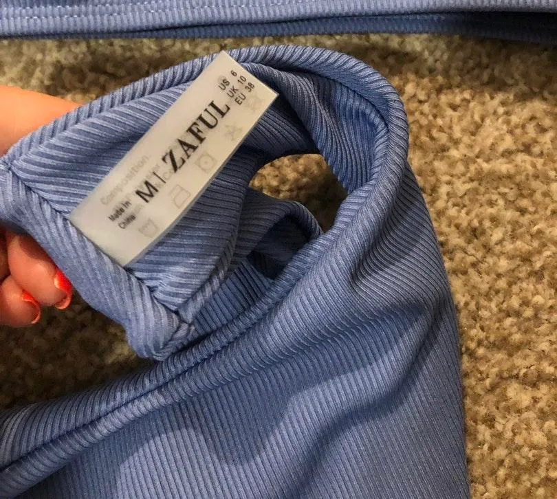 Zaful Blue Bikini Set - Image 2