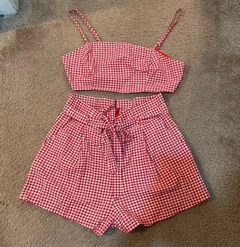 Windsor Red Short Set - Image 2
