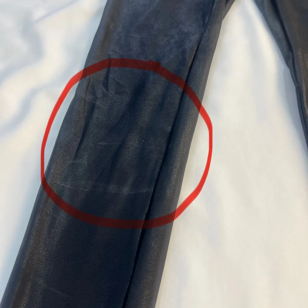 SPANX Black Leggings, Size: Small - Image 4