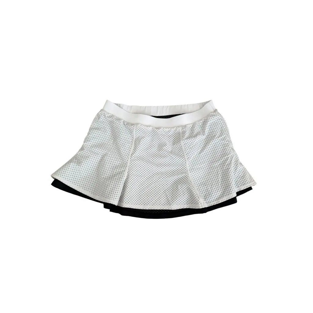 TAIL Women's Black White Reversible Mesh Tennis Pickleball Skirt Size Small - Image 5
