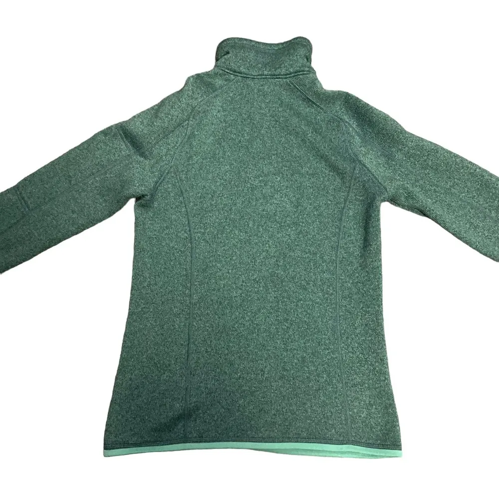 Patagonia XS Womens Better Sweater Quarter Zip Pullover Mogul Blue - Image 4