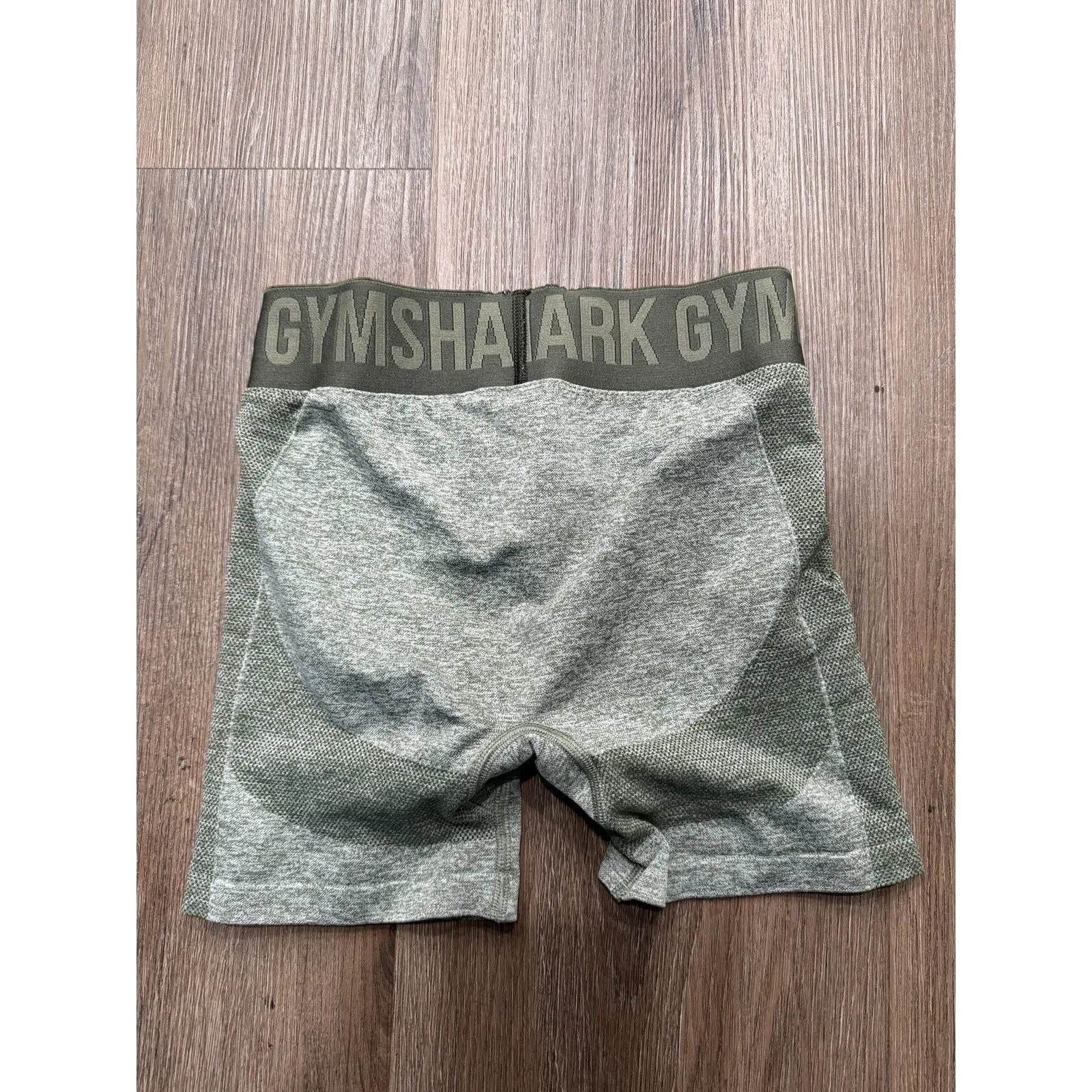 Gymshark Shorts Womens Size XSmall Green Training Running Bike Short - Image 3