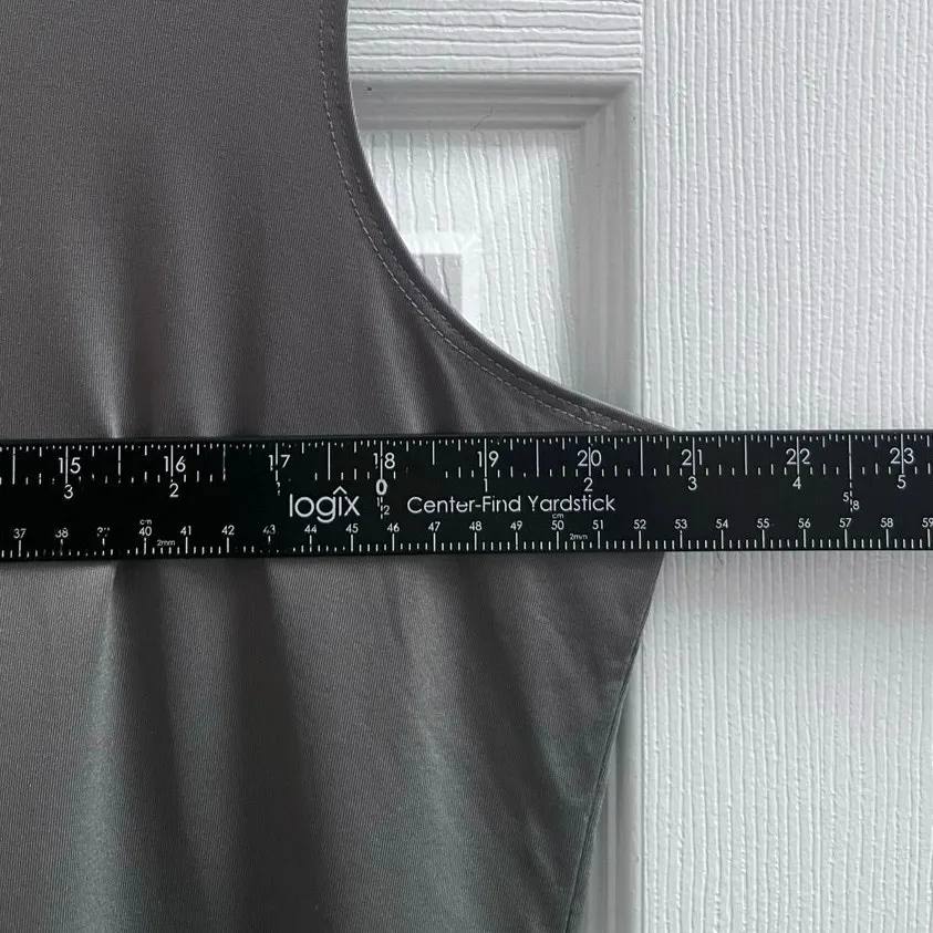 Chicos Nylon Blend Green Sleeveless Shell Tank Top Plus Size XL - Image 4