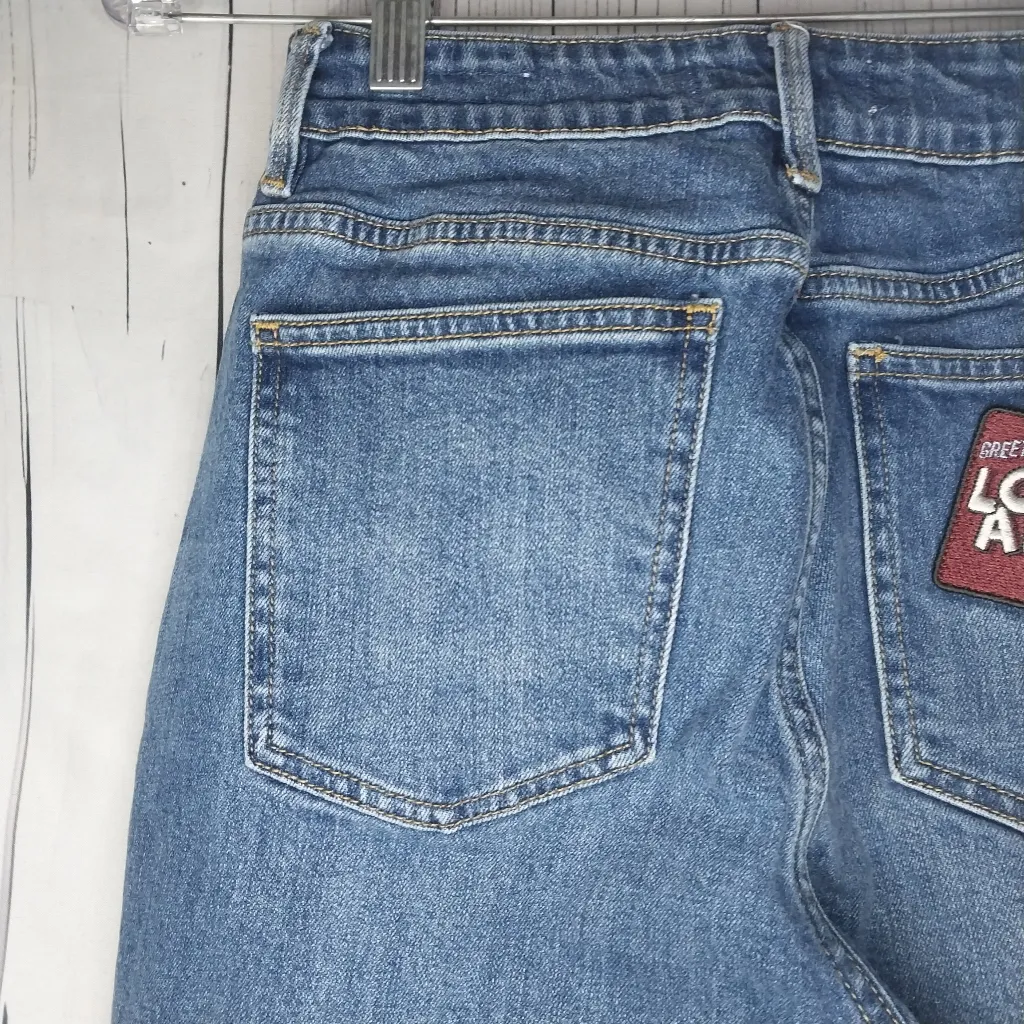 PacSun Retro Jeans With Cactus And Los Angeles Patches Y2K - Image 10