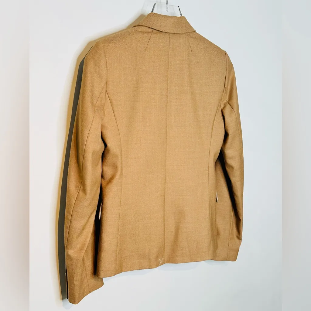 J. Crew Classic Schoolboy Wool Tan Camel Brown Blazer Jacket NWT - Image 6