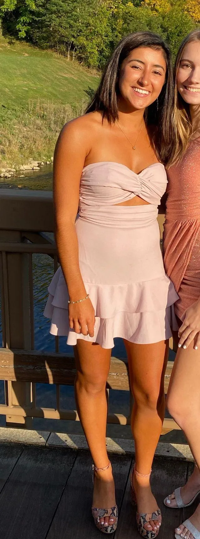 NBD Revolve  mini Dress Purple Pink - Image 2