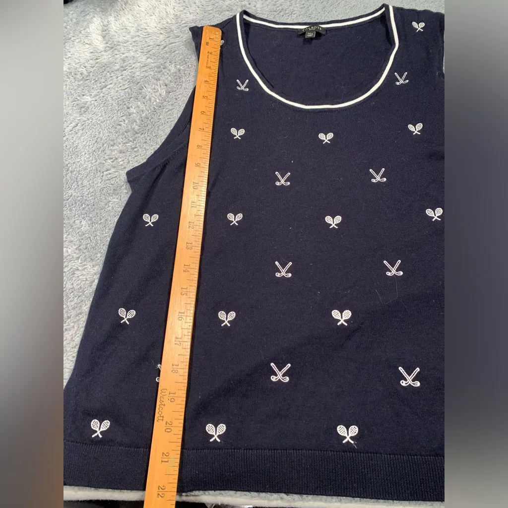Talbots petites tennis golf knit tank XLP - Image 7