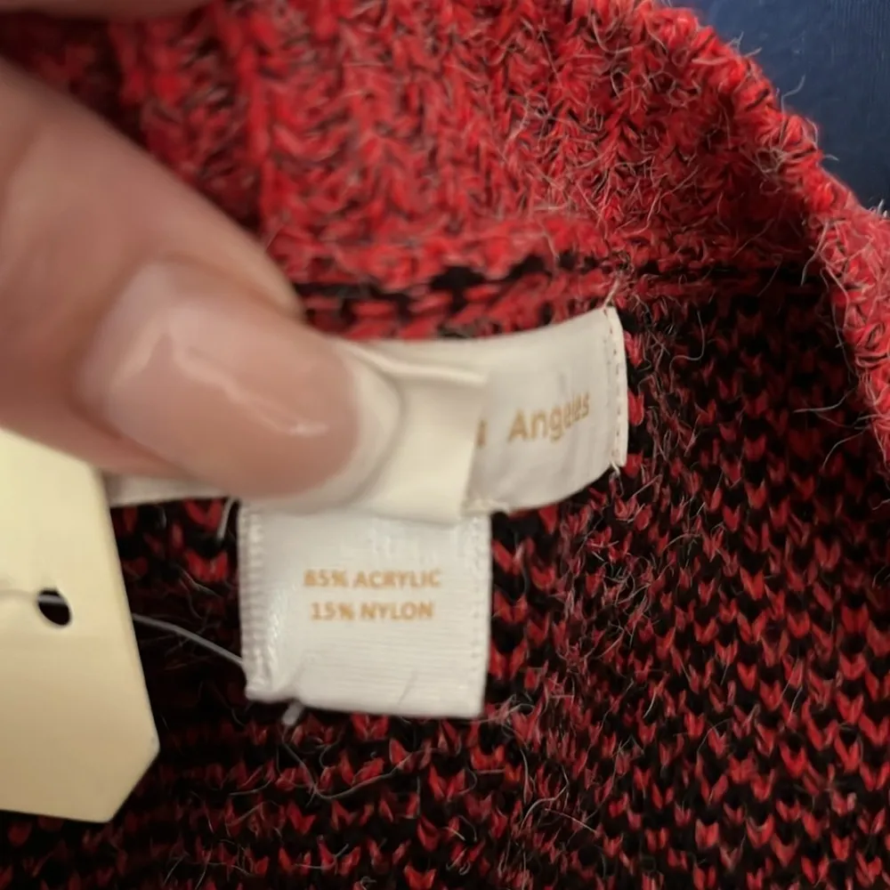 Monteau Buffalo Check Cardigan with Pockets - Image 3