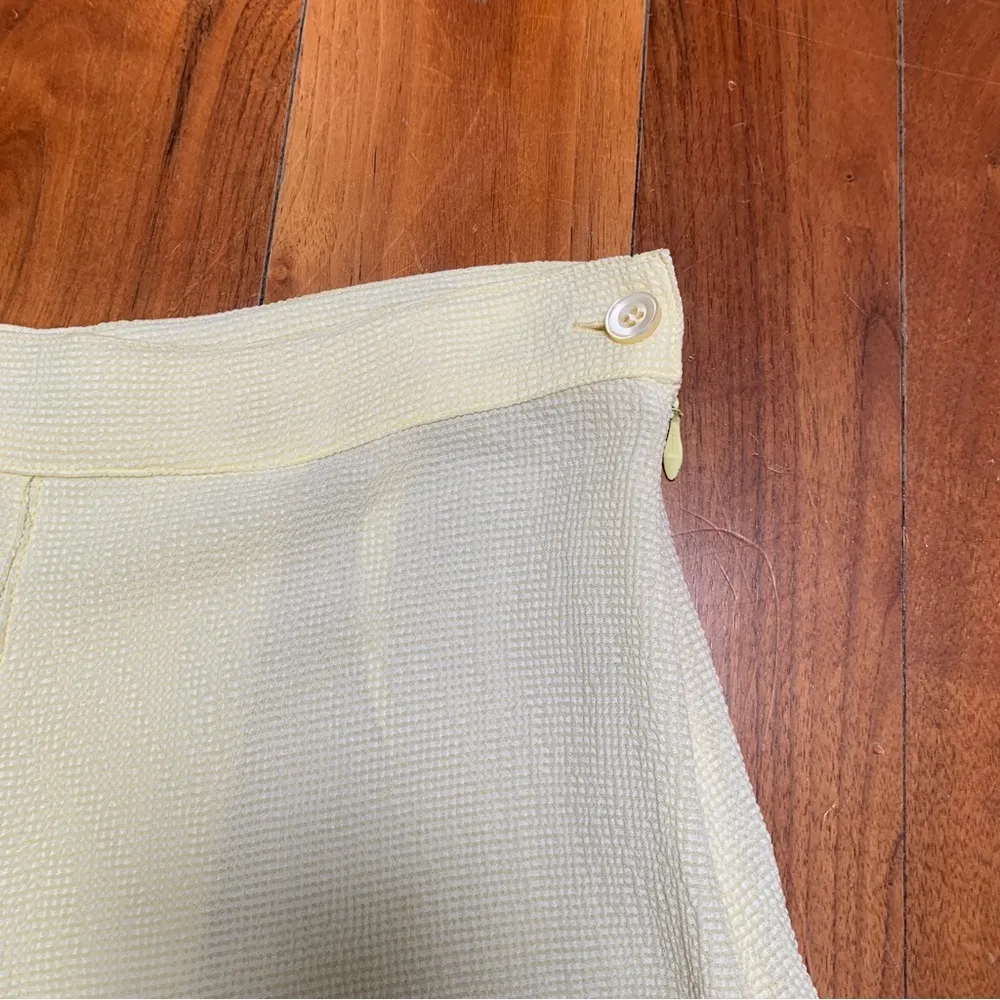 MIU MIU Shorts in Pastel Yellow size 42 - Image 5