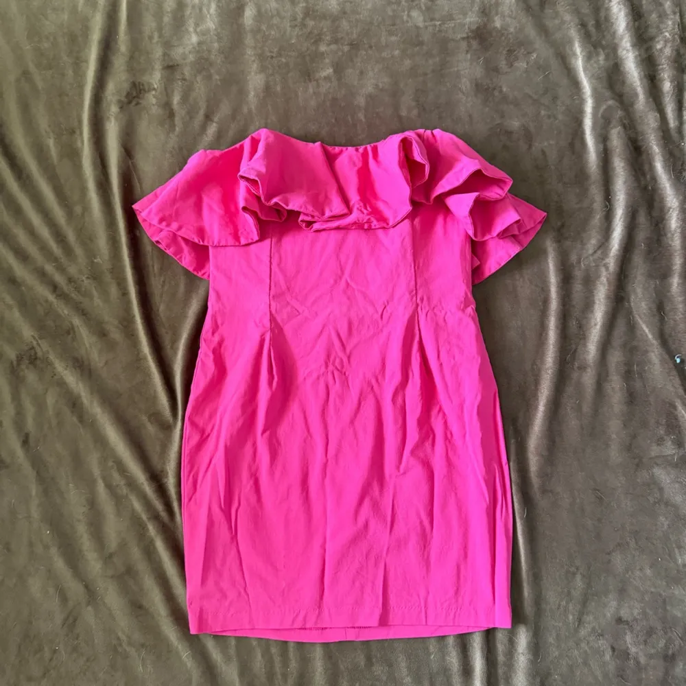 Ruffle body on mini dress - Image 2