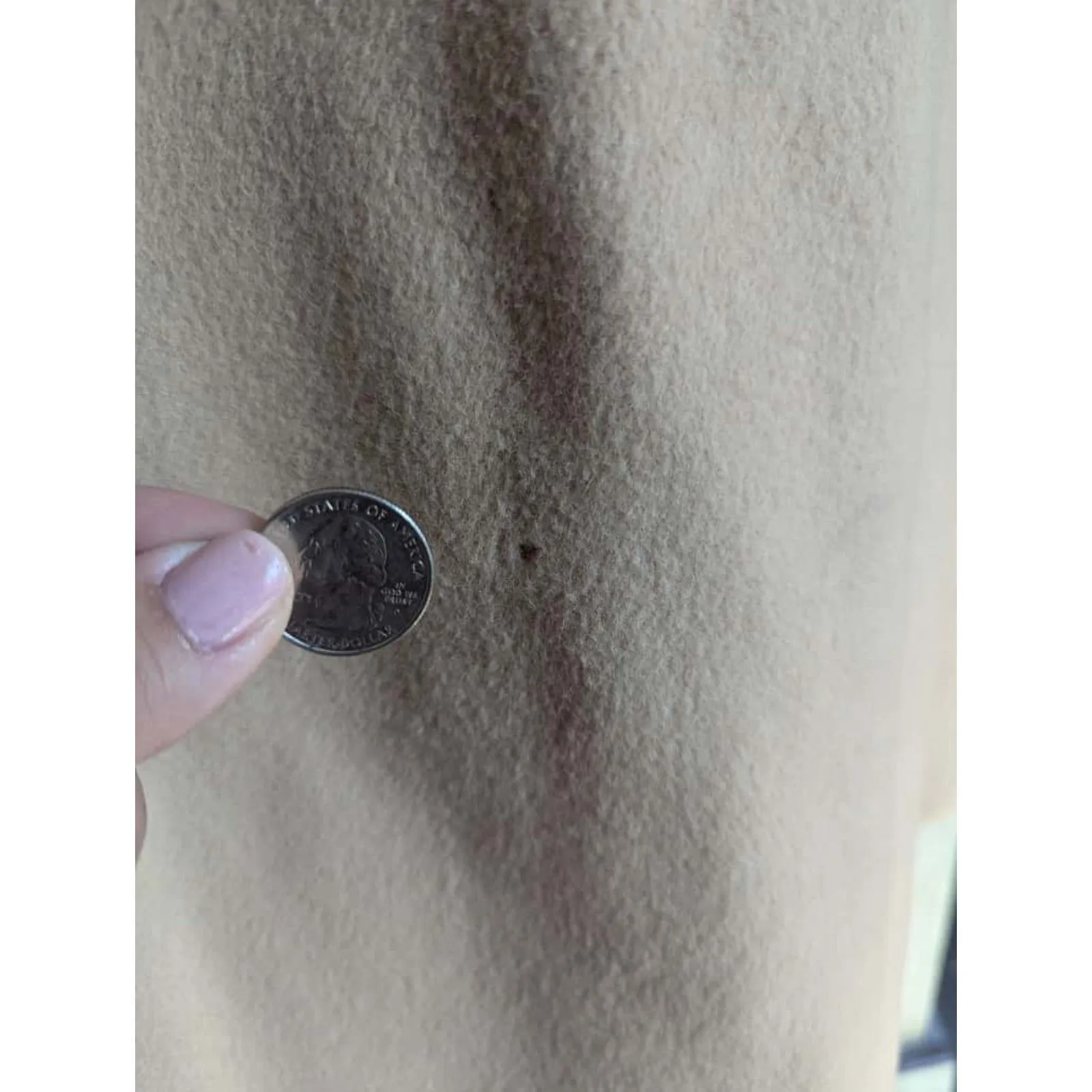 Vintage Union Made Marie Antoinette Austin 100% Cashmere Coat with Genuine Mink Brown Size L - Image 6