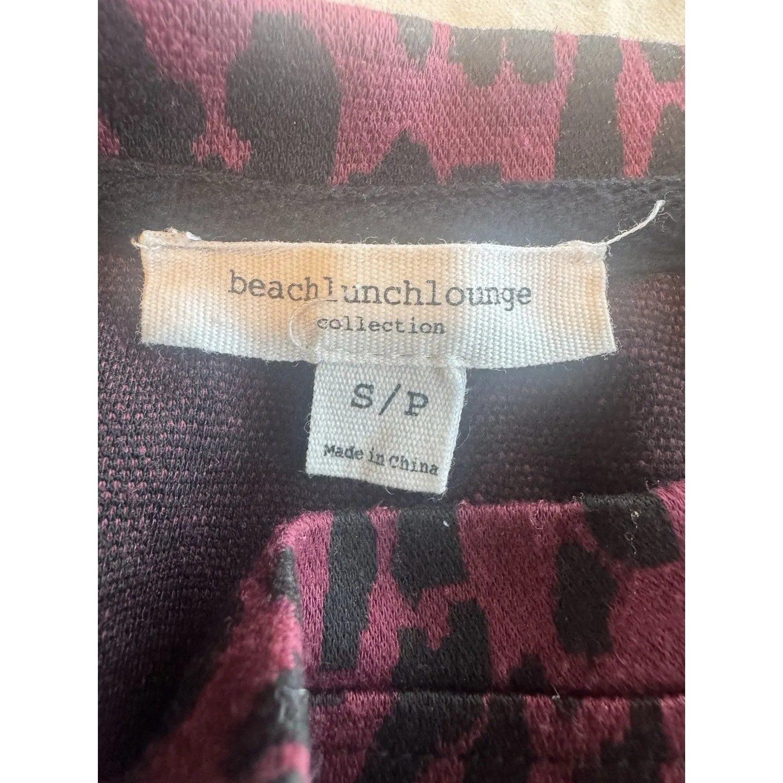 Beach Lunch Lounge Dress Sz Small Leopard Animal Print Safari Boho Fall Autumn - Image 9