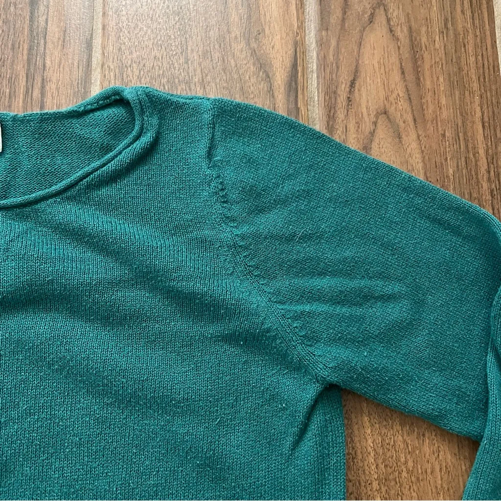 Teal Old Navy sweater size L - Image 4