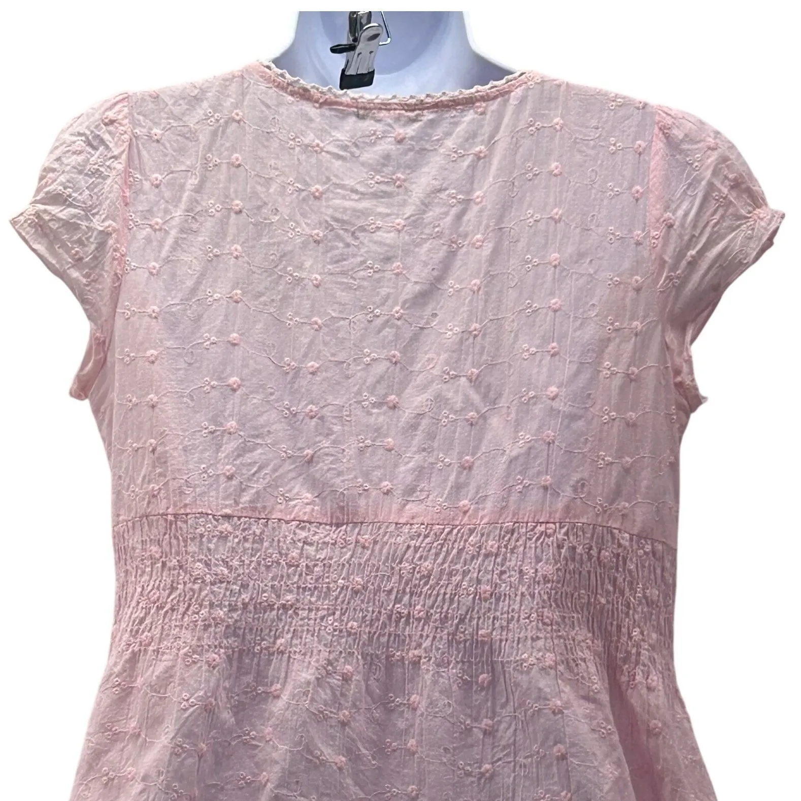 Babydoll Top Pink Medium - Image 4