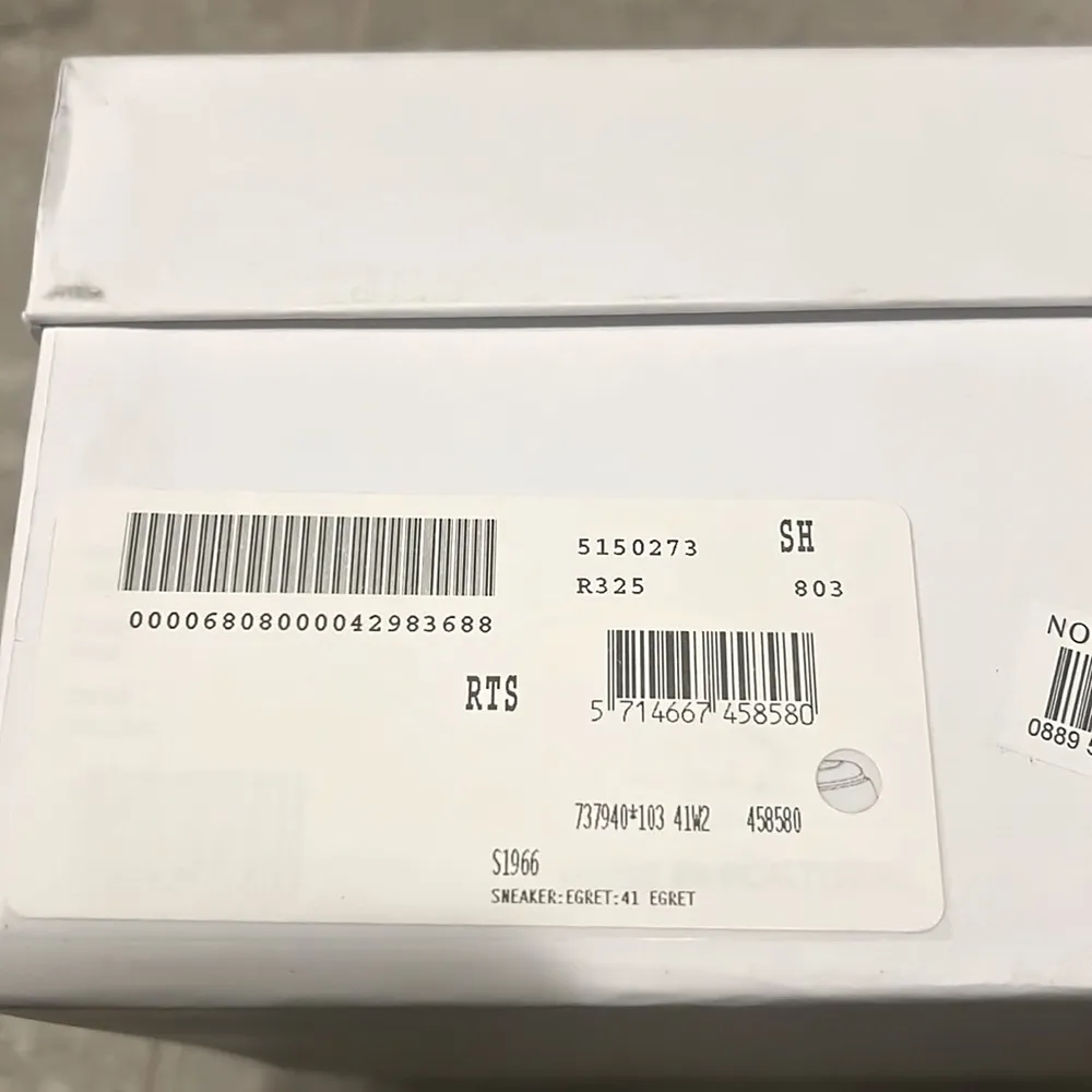 GANNI Sporty Mix High Top Sneakers in White, Size EU41 US 11 New in Box - Image 8