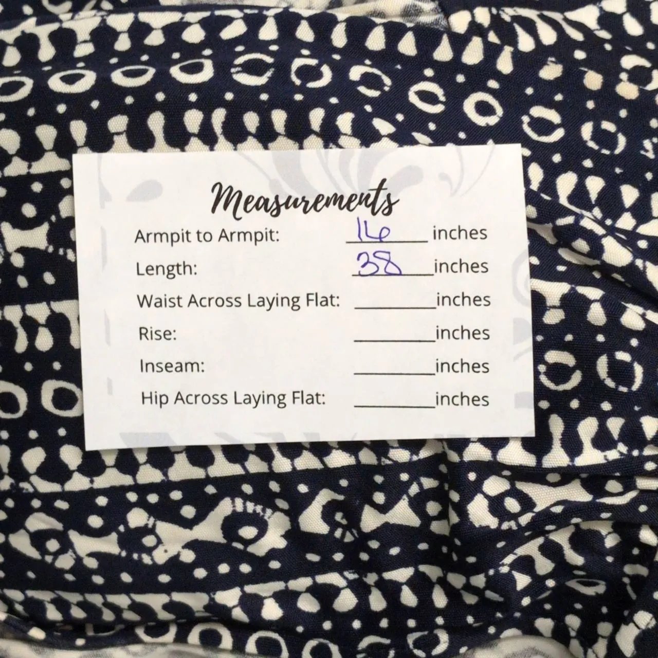 Tory Burch Ivette Wrap Dress Navy Blue White Geometric Tie Waist Cap Sleeve M - Image 11