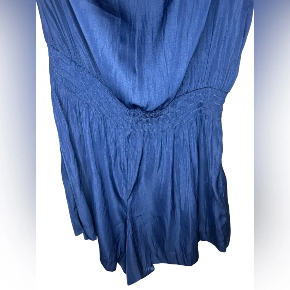 Lilly Pulitzer Amerie Romper Size L Navy Blue - Image 5