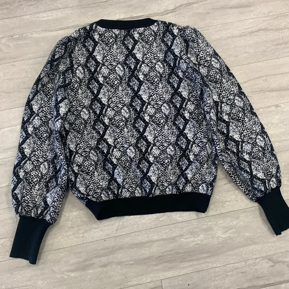 LuLaRoe  Piper Sweater snakeskin print - Image 6