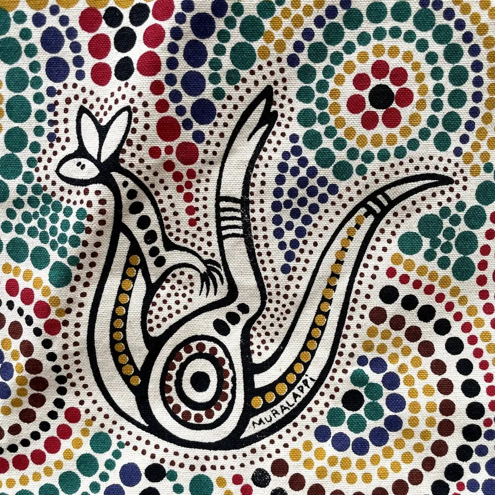 NEW Muralappi Australia Tote Bag Desert Kangaroo - Image 3