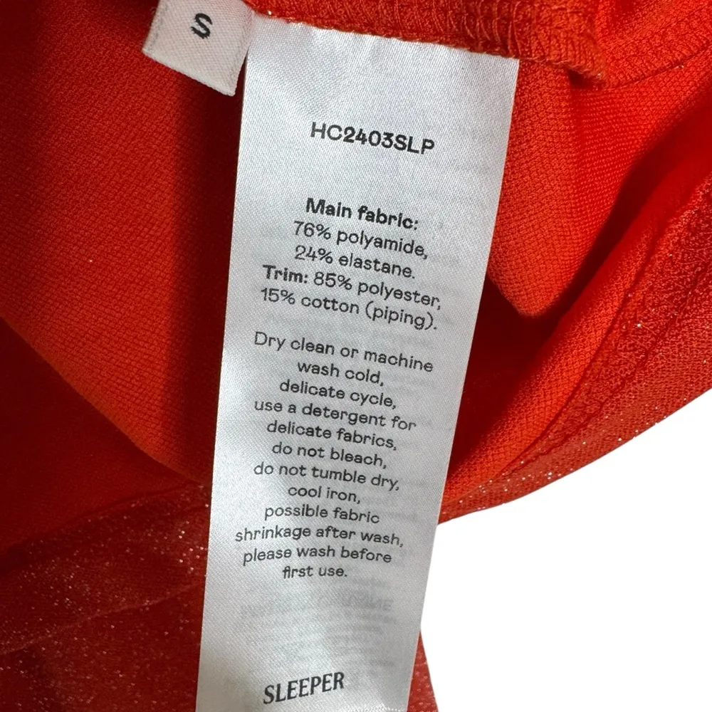 NWT Sleeper Saturn Lurex Pajama Set in Red Size S - Image 11