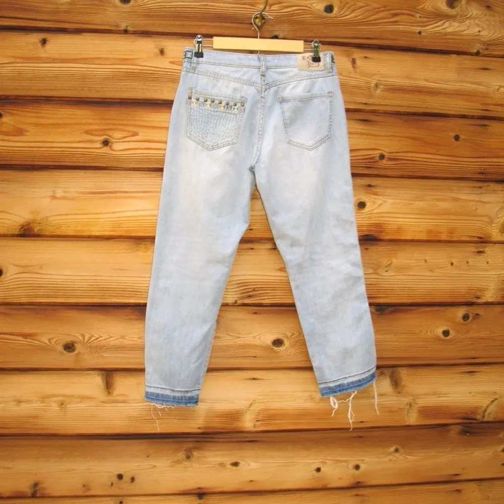 Desigual  Patchwork Relaxed Fit Jeans - Image 8