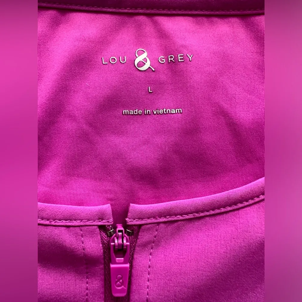 NWT: Lou & Grey Wanderweave Zip Dress Size Large - Image 6